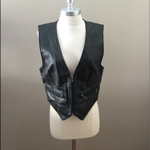 Harley-Davidson Black Leather Vest